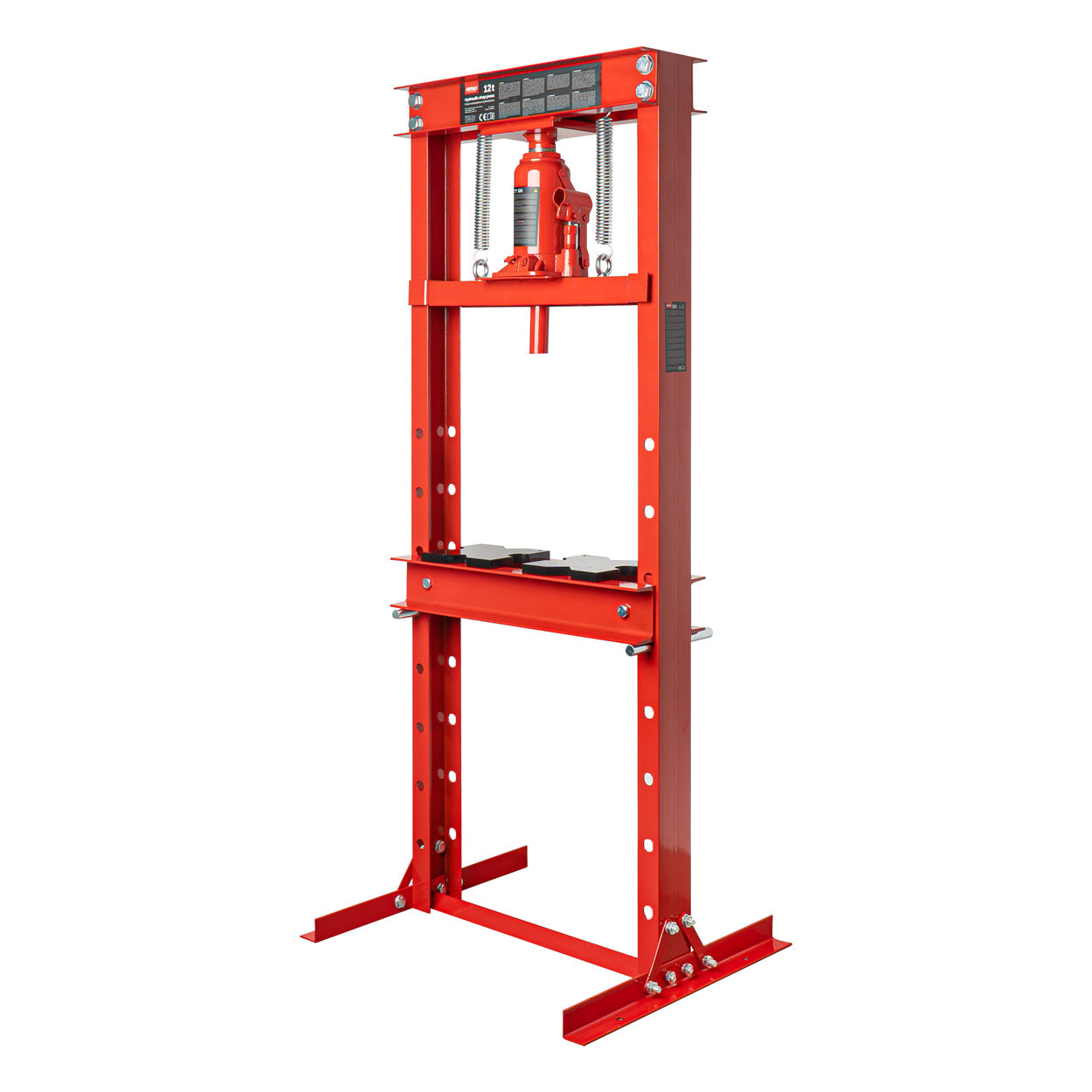 Hydraulinen korjaamopuristin 12 tonnin puristusvoimalla