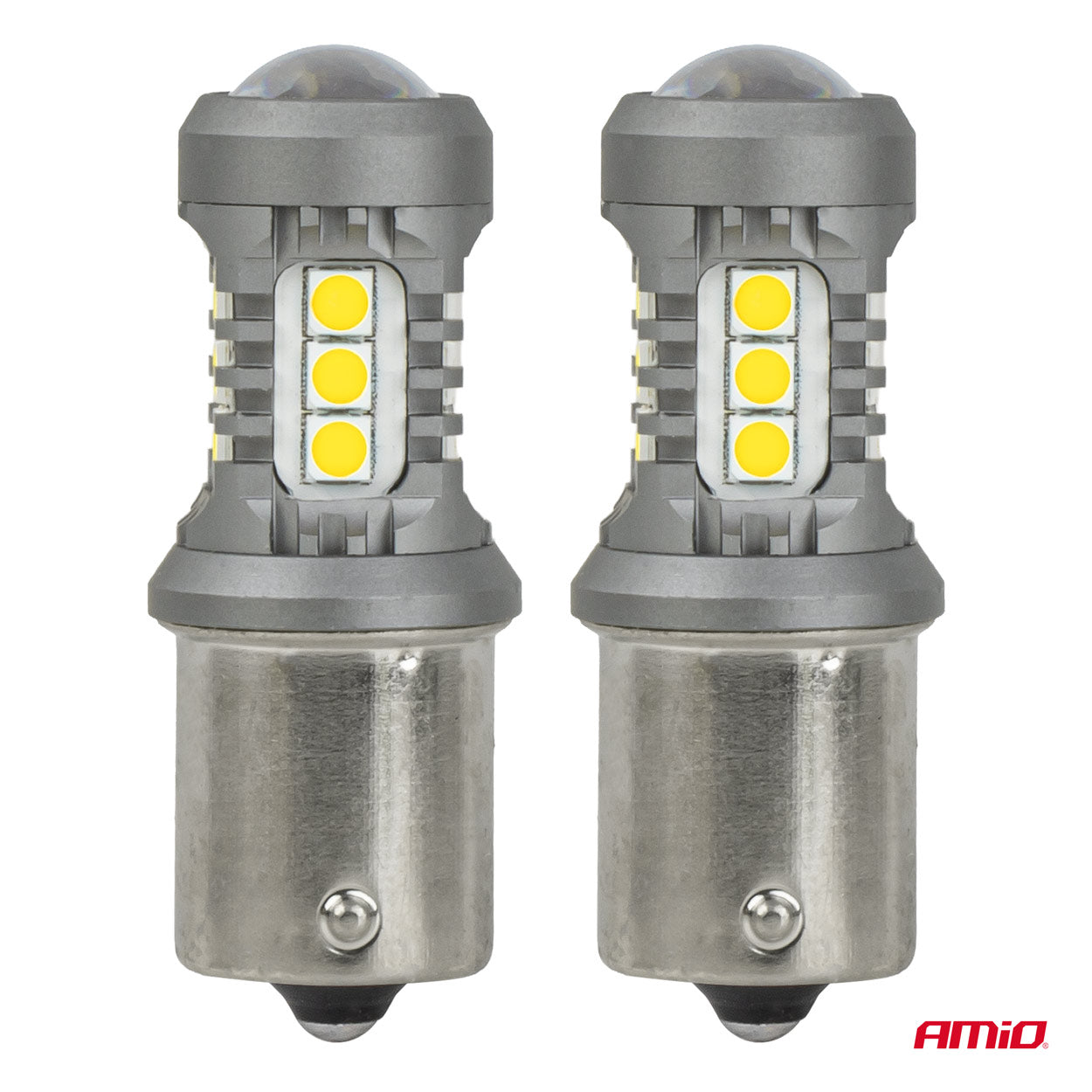 BAU15S/PY21W LED-polttimo 15 x SMD 3030 LEDillä