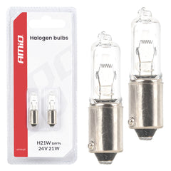 H21W-halogeenipolttimo 24 V 21 W BAY9S-kannalla