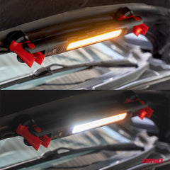 LED-inspektionslampe med magnet og klemme