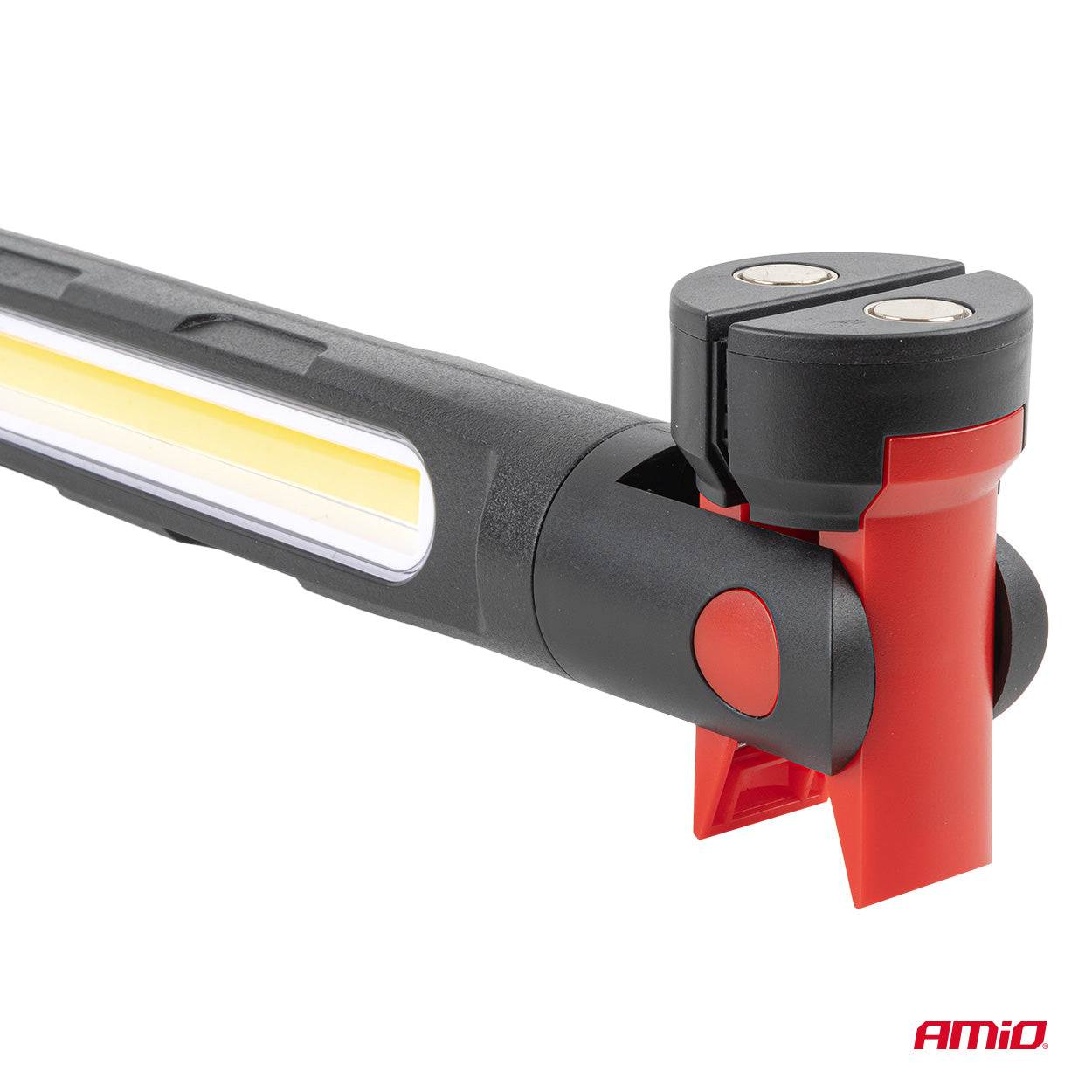 LED-inspektionslampe med magnet og klemme