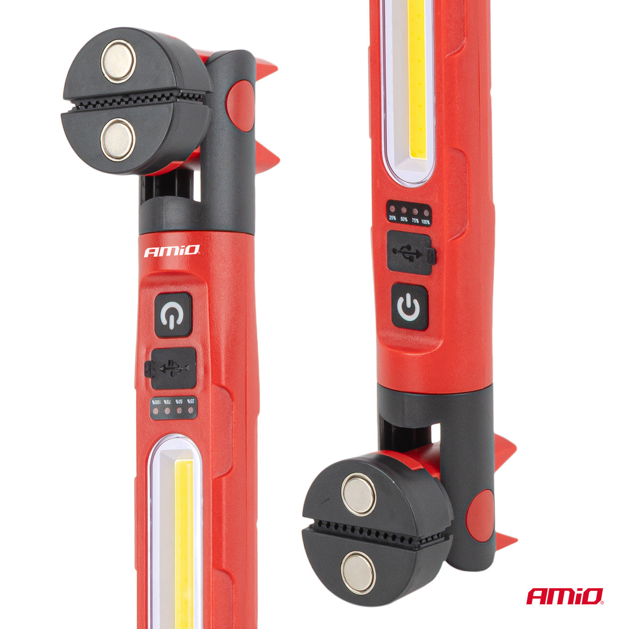LED-tarkastusvalo 4000 mAh akulla