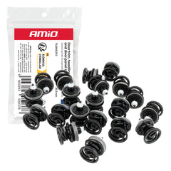 30,5 mm kiinnikesarja auton sisäverhouksiin, sisältää 20 muovikiinnikettä