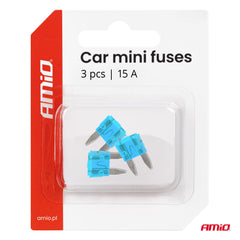 15 A MINI-autosulakkeet vaihtoon
