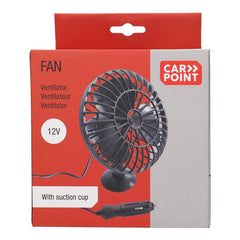 Carpoint 12 V -tuuletin imukupilla 