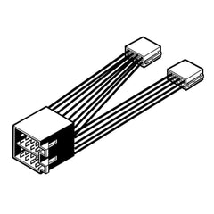Carpoint ISO–ISO-jatkokaapeli autosoittimelle (virta ja kaiuttimet) 