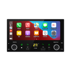 2DIN Touch Skærm Radio 6.86" – Trådløs Apple CarPlay & Android Auto (Universal)