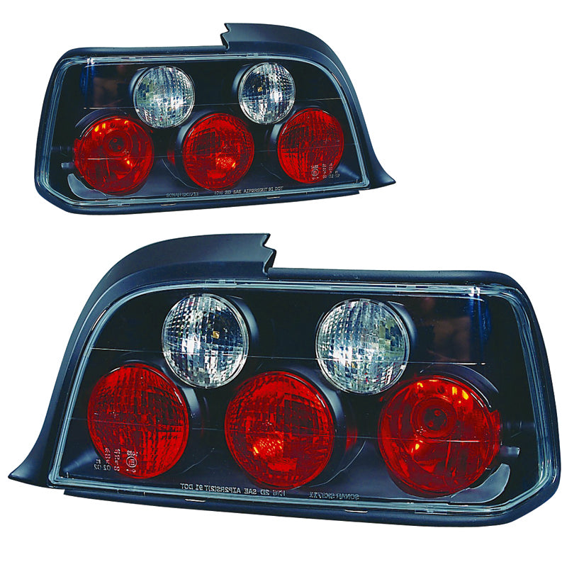 Mustat takavalot BMW E36 2D 1992-