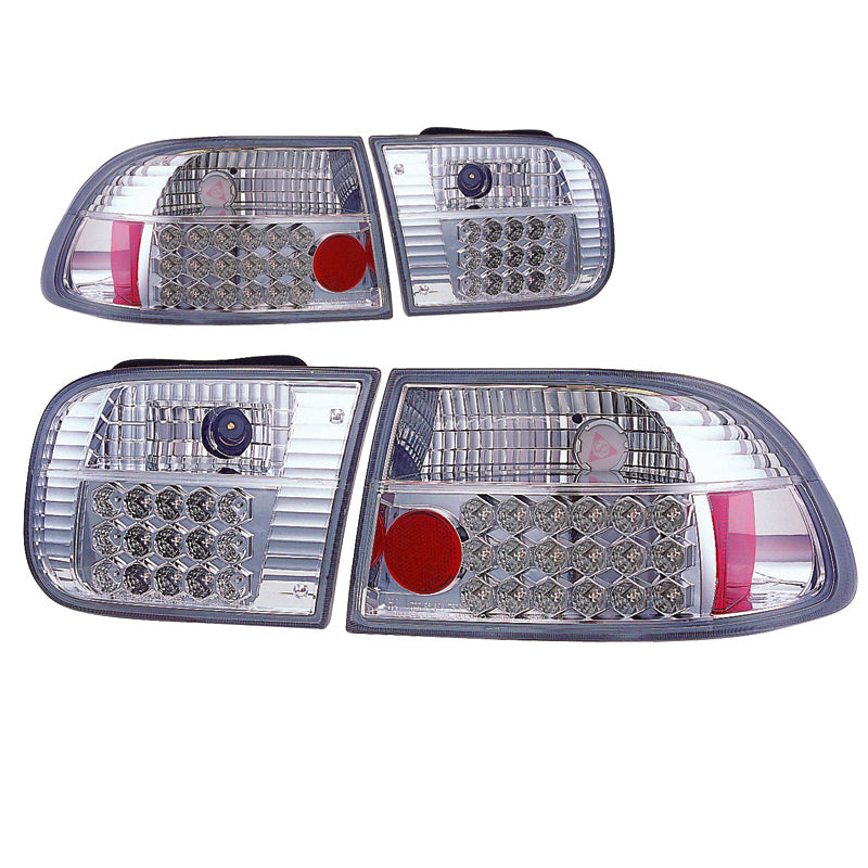 LED-takavalot Civic '92 2/4D