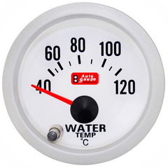 Vedenlämpömittari Auto Gauge 2 tuumaa, 7 väriä