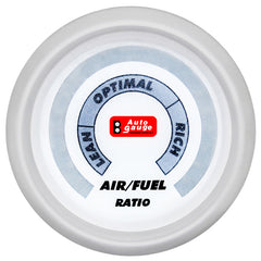 Hall-mittari valkoinen 2 tuumaa Auto Gauge