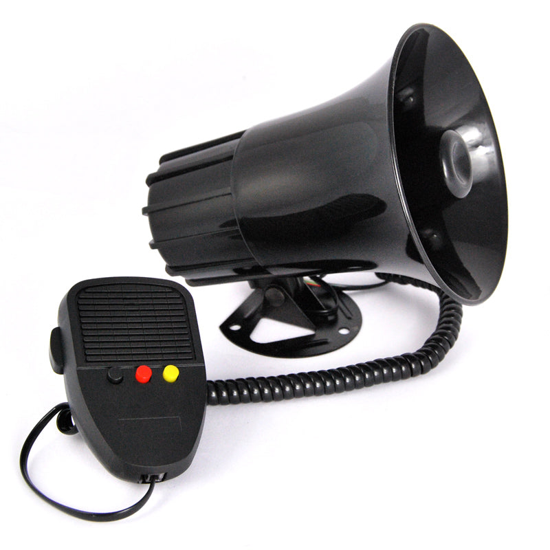 Poliisisireeni 50 W mikrofonilla 12 V
