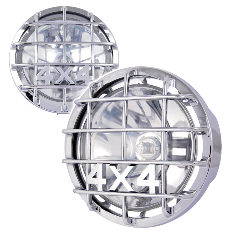 Lisävalosarja 4x4 H3 12V 55W nikkeli 2 kpl