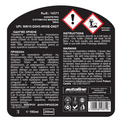 Bensiinin ruiskutusjärjestelmän puhdistusaine 250 ml - Flamingo