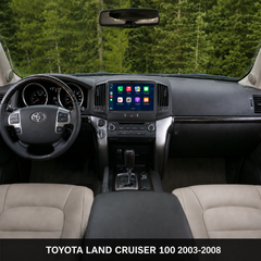 Toyota Land Cruiser 2003-2008 - 9" soitin Apple CarPlaylla ja Android Autolla 