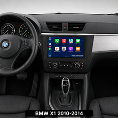 BMW X1 2010-2014 - 10,1" radio Apple CarPlaylla ja Android Autolla 