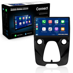 108, C1, Aygo 15-20 - 10,1" radio Apple CarPlaylla ja Android Autolla