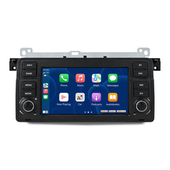 BMW E46 - 7" radio Apple CarPlaylla ja Android Autolla