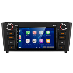 BMW 1-sarja 2004-2011 - 7" radio Apple CarPlaylla ja Android Autolla 