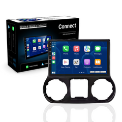 Jeep Wrangler 15-17 - 10,1 "-radio Apple CarPlay- ja Android Auto -sovelluksella
