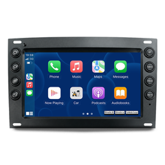 Renault Megane 02-09 - 7" radio Apple CarPlaylla ja Android Autolla