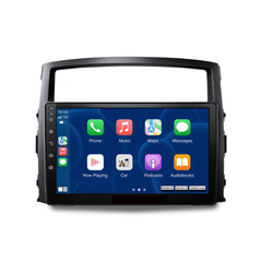 Mitsubishi Pajero 2006-2014 - 9" radio, jossa Apple CarPlay ja Android Auto 