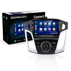 Ford Focus 11-18 - 9" -radio Apple CarPlaylla ja Android Autolla