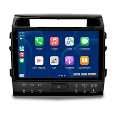Toyota Land Cruiser 2007-2015 - 10,1" radio, jossa Apple CarPlay ja Android Auto 