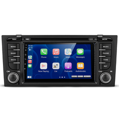 Audi A6 1997-2004 – 7" radio Apple CarPlaylla ja Android Autolla 