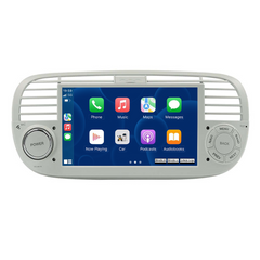 Fiat 500 07-15 - 7" radio Apple CarPlaylla ja Android Autolla