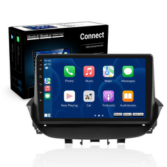 Renault Laguna 01-07 - 9 "-radio Apple CarPlay- ja Android -autojen kanssa