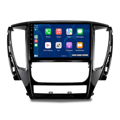 Mitsubishi Pajero Sport 2016-2021 - 9" radio, jossa Apple CarPlay ja Android Auto 