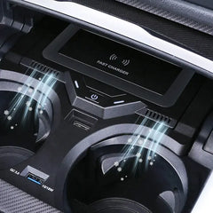 BMW 4-Serie/i4 2022-2024 langaton puhelinlaturi 15 W pikalatauksella ja NFC-korttiavaimella 