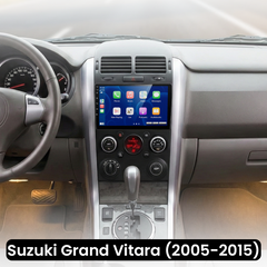 Suzuki Grand Vitara 05-15 - 9" radio Apple CarPlaylla ja Android Autolla