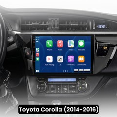 Toyota Corolla 14-16 - 10,1" radio Apple CarPlaylla ja Android Autolla