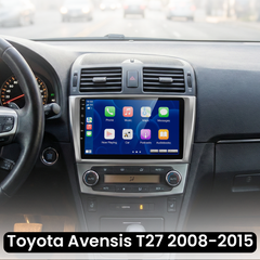 Toyota Avensis 2008-2015 - 9" radio, jossa Apple CarPlay ja Android Auto