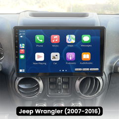 Jeep Wrangler 07-16 - 10,1 "-radio Apple CarPlay- ja Android -autolla