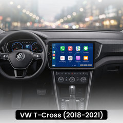 VW T-Roc/T-Cross 18-21 - 9" radio Apple CarPlaylla ja Android Autolla