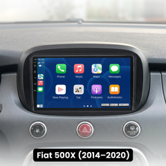 Fiat 500X 14-20 - 9" -radio Apple CarPlaylla ja Android Autolla