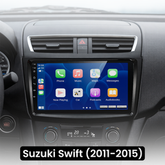 Suzuki Swift 11-15 - 9" -radio Apple CarPlaylla ja Android Autolla