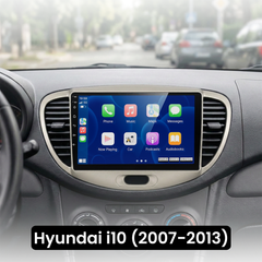 Hyundai i10 07-13 - 9" radio Apple CarPlaylla ja Android Autolla