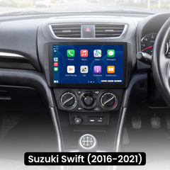 Suzuki Swift 16-21 - 9" -radio Apple CarPlaylla ja Android Autolla