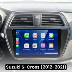 Suzuki S-Cross 12-21 - 9" radio Apple CarPlaylla ja Android Autolla