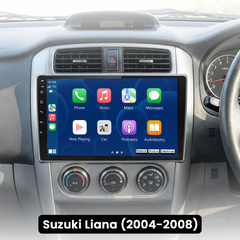 Suzuki Liana 04-08 - 9" radio Apple CarPlaylla ja Android Autolla