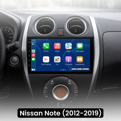 Nissan Note 12-19 - 10,1" radio Apple CarPlaylla ja Android Autolla