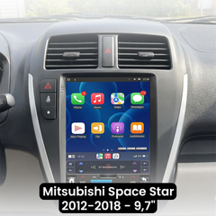 Mitsubishi Space Star 2012-2018 - 9,7" Radio m. Apple CarPlay og Android Auto