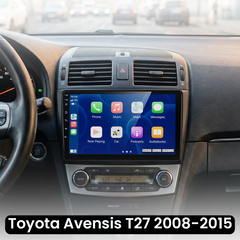 Toyota Avensis 2008-2015 - 9" radio, jossa Apple CarPlay ja Android Auto