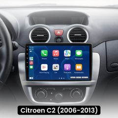 Citroen C2 06-13/Peugeot 206 04-08 - 9" radio Apple CarPlaylla ja Android Autolla