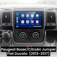 Boxer/Jumper/Ducato 06-22 - 9" radio Apple CarPlaylla ja Android Autolla