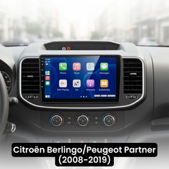 Citroën Berlingo/Peugeot Partner 08-19 - 9" radio Apple CarPlaylla ja Android Autolla